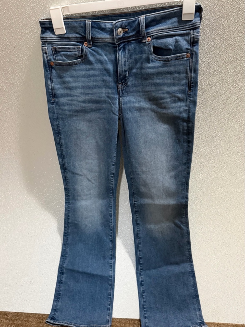 American Eagle Outfitters Medium Blue Flared Jeans